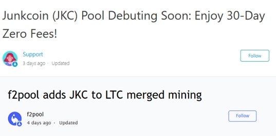 Exploring the Benefits of Merged Mining for Junkcoin (JKC)