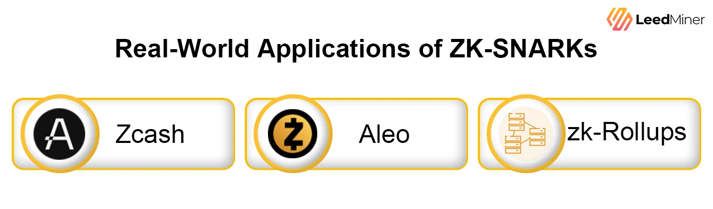 Real-World Applications of ZK-SNARKs